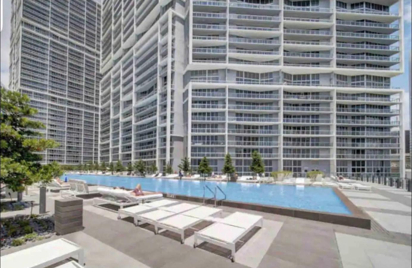 *Iconic W Icon Condo/ Pool&Waterviews*Freespa* Miami Kültér fotó