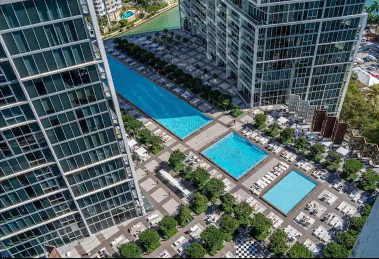 *Iconic W Icon Condo/ Pool&Waterviews*Freespa* Miami Kültér fotó