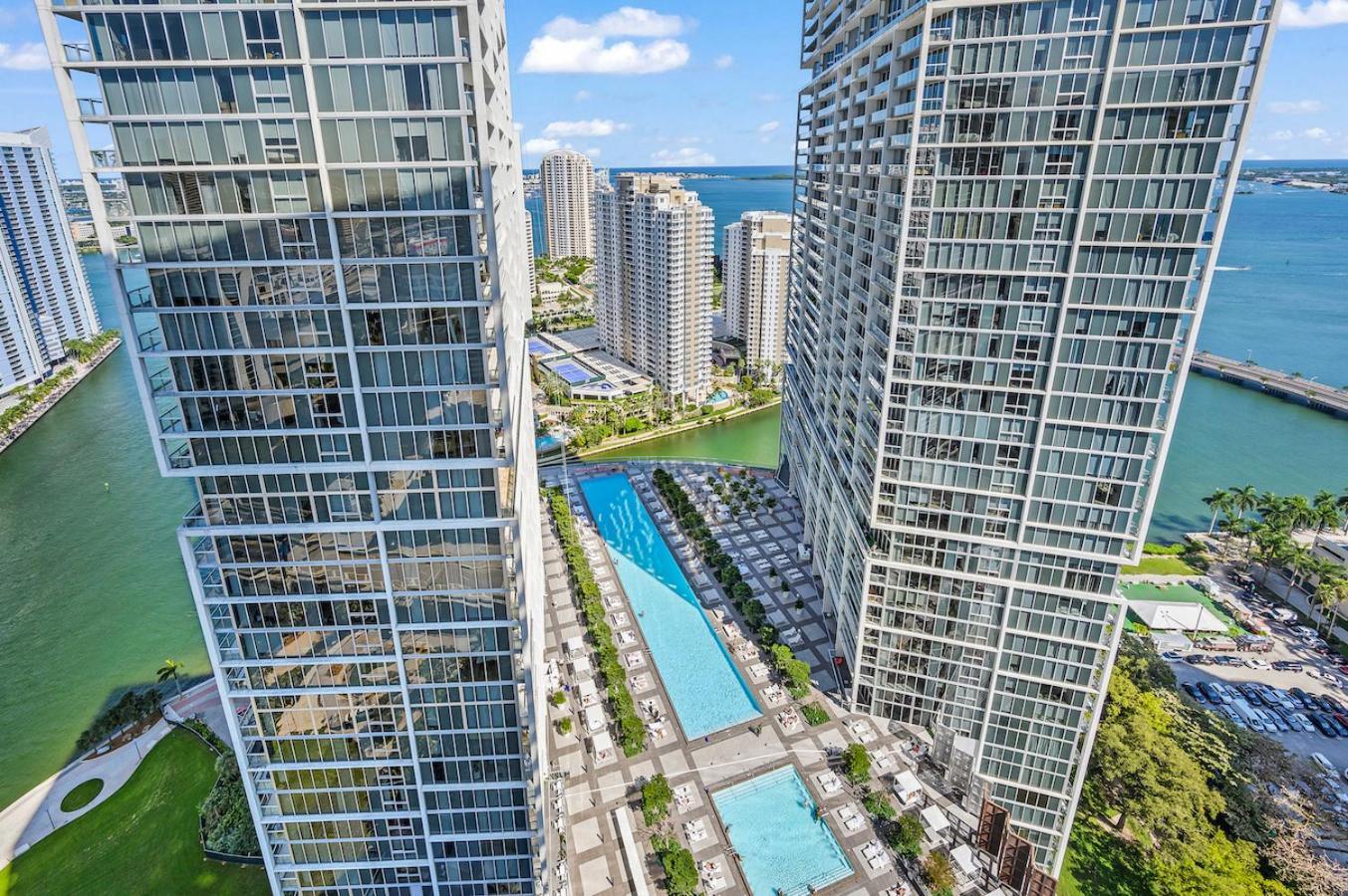 *Iconic W Icon Condo/ Pool&Waterviews*Freespa* Miami Kültér fotó